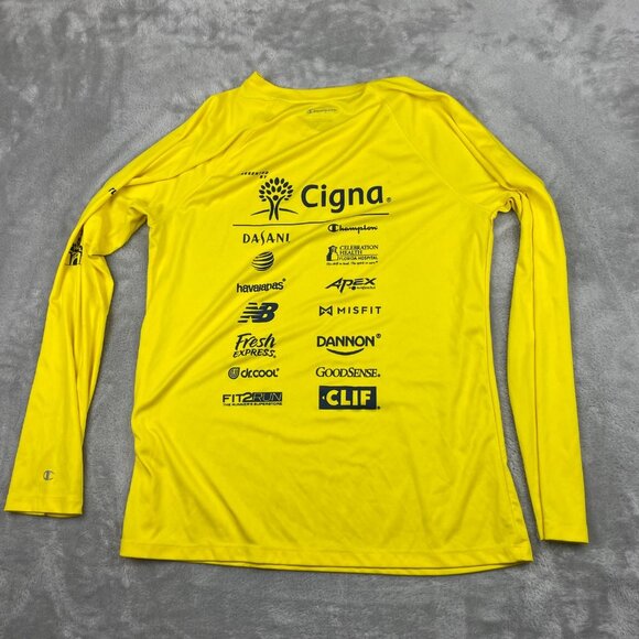 Disney Half Marathon 2017 Race Shirt Long Sleeve Women's Large Champions - Picture 5 of 7